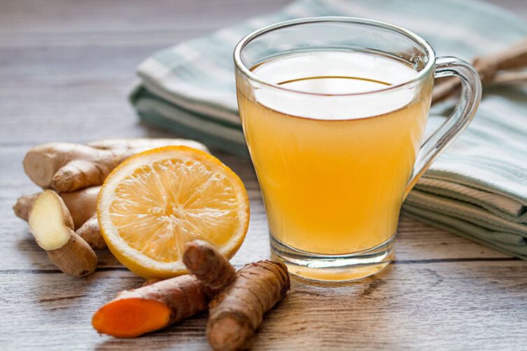 Ginger tea - a healing drink that increases the strength of a man's diet